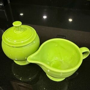 Fiesta Sugar and Creamer Set